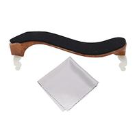 Violin Shoulder Rest, Birdseye Maple High Density Adjustable Silicone Antislip Pinch for 3/4 4/4 Violin, Lightweight and Comfortable