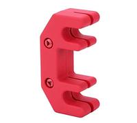 Violín Silencioso, silenciador de goma profesional de la garra para los accesorios de los instrumentos musicales del violín(rojo) Silenciador del apartamento Violín