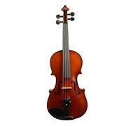 Violín Sólido Flameado De Arce De Tamaño Completo 4/4 Hecho A Mano Con Estuche Y Juego De Cuerdas Para Arco