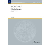 Violin Sonata: for violin and piano. violin and piano. Partition et partie.