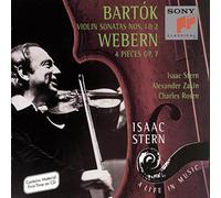 Isaac Stern Bartók: Violin Sonatas Nos. 1 & 2 - Webern: 4 (CD) (Importación USA)