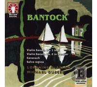 Violin Sonatas Nos. 1 And 2, Coronach (Mcaslan, Dussek) [Audio CD] - Bantock