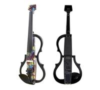 Violín Starter Kit Violín Eléctrico Silencioso Sin Cabeza 4/4 Violines Eléctricos Instrumentos Musicales