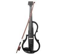 Violín Starter Kit Violín Electroacústico Sin Cabeza Violín Silencioso De Fibra De Carbono Violín Electrónico De Grado Profesional Para Adultos(E)