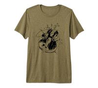 Violín Streetart Violonchelo Orquesta Camiseta Premium