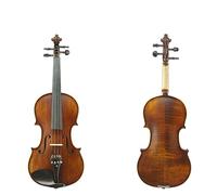 Violín Trasero Con Patrón De Madera Maciza Hecho A Mano Para Principiantes Y Adultos Para Tomar Exámenes Para Tocar El Instrumento De Violín (Color : 1/2)