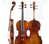 Violín Violín 1/2 4/4 Violín europeo importado hecho a mano de grado profesional (Color : 4/4)