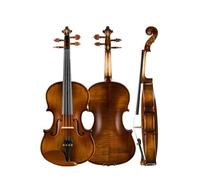 Violín Violín 4/4 3/4 1/2 1/4 1/8 Retro Principiante Madera maciza Violín hecho a mano Instrumento de cuerda Conjunto de violín (Color : 1/2)
