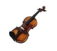 Violín Violín 4/4 3/4 Panel De Abeto Madera Maciza Conjuntos Con Estuche Cuerdas Arco Reposapiés Profesional Principiantes(3/4 violin)