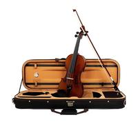 Violín Violín 4/4 Estilo Vintage Abeto rojo oscuro Violín de madera de arce Instrumento de cuerda Violín con caja de arco