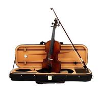 Violín Violín 4/4 hecho a mano, Panel de abeto secado naturalmente al aire, clavijas de afinación de ébano con incrustaciones traseras de arce, rendimiento de instrumentos de cuerda