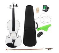 Violín Violín 4/4 Para Principiantes Con Estuche Arco Cuerdas Afinador Sordina Y Puentes.(4/4Violin set)