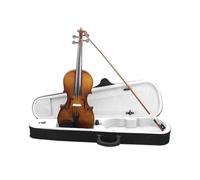 Violín Violín 4/4 Profesional De Tamaño Completo Con Panel Madera Tilo Acústico Estuche Y Cuerdas Arco Reposapiés(1/4 Violin Set)