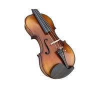 Violín Violín 4/4 tallado bonito barnizado mate instrumento musical hecho a mano con estuche