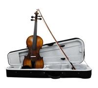 Violín Violín Acústico 3/4 4/4 Violín De Estilo Retro Para Violín Principiante Con Estuche Cuerdas Para Arco Tela Afinadora Con Reposabrazos Para Hombros(SETA,4/4)