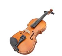 Violín Violín acústico 4/4 3/4, violín de tamaño completo, abeto, violín mate Vintage con estuche, cuerda para arco (Color : 1/2)