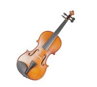 Violín Violín acústico de arce con rayas artísticas, instrumento de cuerda con accesorios completos para estudiantes principiantes, 4/4, 3/4, 1/2, 1/4 y 1/8 (Color : 1/8)