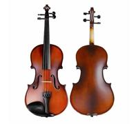 Violín Violín acústico de arce flameado Natural 1/2 1/4 1/8 4/4 3/4 Violino antiguo mate instrumento Musical de tamaño completo con accesorios (Color : 1/4)