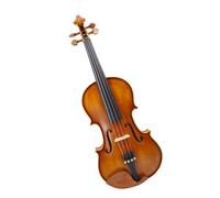 Violín Violín acústico de madera maciza hecho a mano, actuación profesional avanzada, violín de examen masculino y femenino (Color : 3/4)