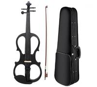 Violín Violín Acústico Electroacústico 4/4 Violín Profesional Para Tocar Un Instrumento De Práctica Con Estuche Para Arco Reposabrazos Con Cable(Violin)