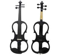 Violín Violín Acústico Electroacústico 4/4 Violín Profesional Para Tocar Un Instrumento De Práctica Con Estuche Para Arco Reposabrazos Con Cable(Set)