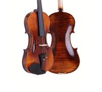 Violín Violín adulto tocando tablero entero violín hecho a mano accesorios de ébano (Color : 3/4)