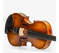 Violín Violín avanzado de ébano para principiantes, instrumento musical para adultos, violín hecho a mano (Color : Antique3/4)