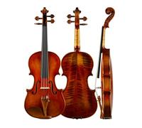 Violín Violín de examen de grado para adultos principiantes violín de madera maciza 4/4 (Color : Bright light1/4)