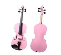 Violín Violín De Madera De Tilo Color ROSA 1/4