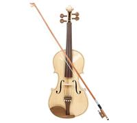 Violín Violín De Madera Maciza 4/4 Violín De Abeto Brillante Principiante Adulto Tocando El Violín(4/4)