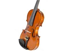 Violín Violín de madera maciza de arce Examen de la Academia para adultos Tocando el violín (Color : 1/2)
