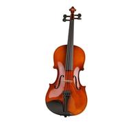 Violín Violín De Madera Maciza De Tamaño Completo Con Estuche Para Cuerdas De Arco Y Reposabrazos Adecuado Para Que Los Principiantes Practiquen(1/2)