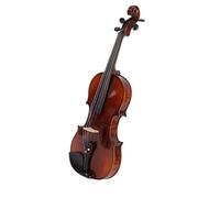 violín Violín De Madera Maciza De Tamaño Completo Hecho A Mano Para Principiantes Instrumento De Práctica Con Laca Fina(1/2)