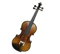 Violín Violín de madera maciza hecho a mano principiante adulto nivel de entrada instrumento de juego de nivel profesional 1/16 4/4 (Color : 1/10)