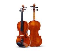 Violín Violín de madera maciza puramente hecho a mano para examen profesional para principiantes para actuación de adultos (Color : 3/4)