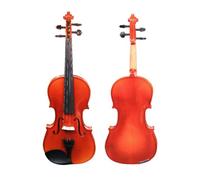 Violín Violín de madera maciza Violín hecho a mano para principiantes Violín para adultos (Color : 3/4)