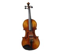 Violín Violín De Tamaño Completo Instrumento Profesional Totalmente Hecho A Mano Color Marrón Mate Con Soporte Para Hombros En Estuche Rígido(1/4)