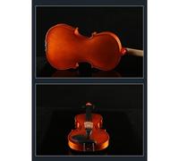 Violín Violín de tilo para principiantes Violín de práctica para adultos (Color : 1/2)