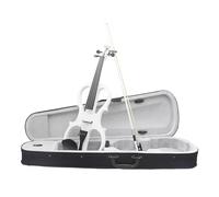 Violín Violín eléctrico profesional 4/4, cuerpo de arce, Electro violín silencioso con funda, Cable, auriculares, piezas y accesorios para violín