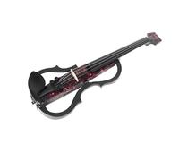 Violín Violín eléctrico silencioso inteligente profesional 4/4, violín de carbono con arco, funda de transporte, Cable para auriculares, reposabrazos