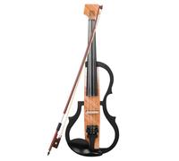 Violín Violín Electroacústico Sin Cabeza Violín Silencioso De Fibra De Carbono Violín Electrónico De Grado Profesional Para Adultos(D)
