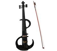 Violín Violín Electrónico 4/4 Marrón Negro Principiante Violín Electrónico Acústico Profesional Instrumento Musical