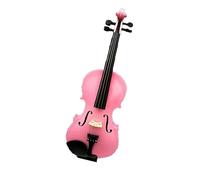 Violín Violín principiante Violín rosa adulto Se entrega el juego completo (Color : 4/4)