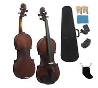 Violín Violín Profesional 4/4 Juego De Violín Acústico De Arce Con Estuche Cuerda De Arco Resto De Hombro Piezas De Sintonizador Instrumento De Violín(SET2)