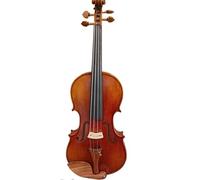 Violín Violín Profesional Hecho A Mano De Tamaño Completo Barniz Italiano Marrón Rojizo, Con Caja(1/2)