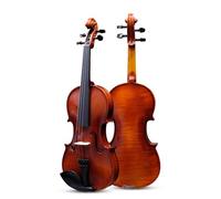 Violín Violín profesional tocando todo el violín hecho a mano de madera maciza, violín graduado de rendimiento avanzado (Color : 1/4)