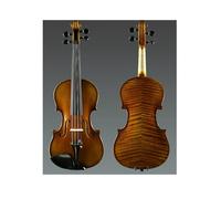Violín Violín puramente hecho a mano, instrumento de examen de grado de rendimiento en solitario, color marrón, grado profesional