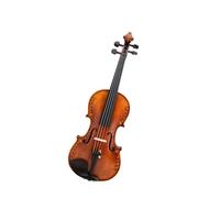 Violín Violín tallado de grado profesional para adultos, violín tallado a mano (Color : 3/4)
