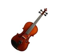 violines 1-8/4-4/3-4/1-2/1-4 tamaño violín artesanal violín parte trasera de arce ébano ajuste puente arco caso(4-4)