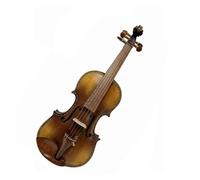 violines 5 cuerdas 4/4 violín pájaro ojo madera de arce tallada costilla cuello violín para principiantes adultos